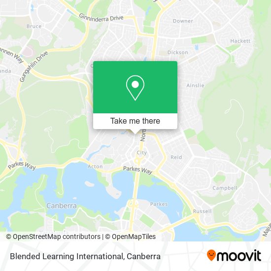 Blended Learning International map