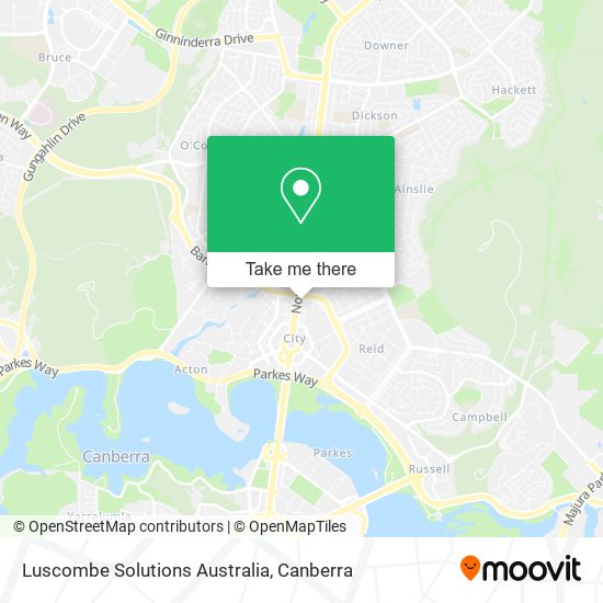 Luscombe Solutions Australia map