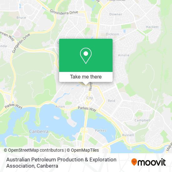 Australian Petroleum Production & Exploration Association map