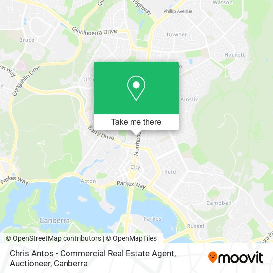 Chris Antos - Commercial Real Estate Agent, Auctioneer map