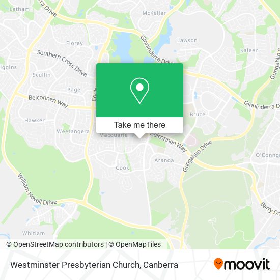Mapa Westminster Presbyterian Church