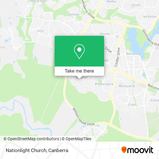 Nationlight Church map