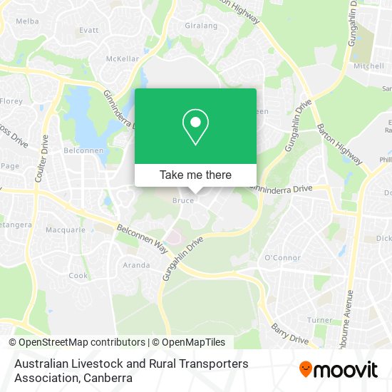 Australian Livestock and Rural Transporters Association map