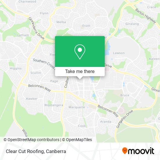 Clear Cut Roofing map