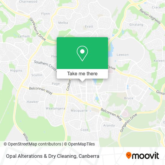 Mapa Opal Alterations & Dry Cleaning