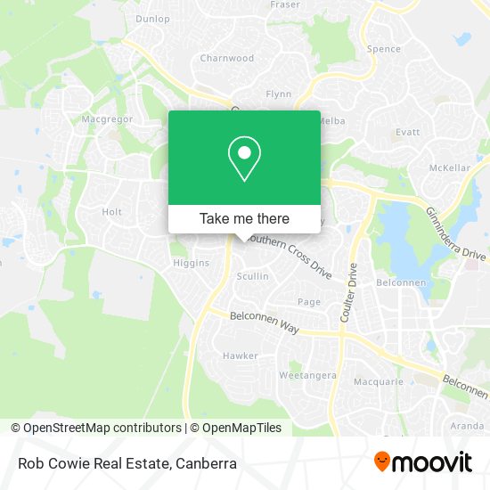 Mapa Rob Cowie Real Estate