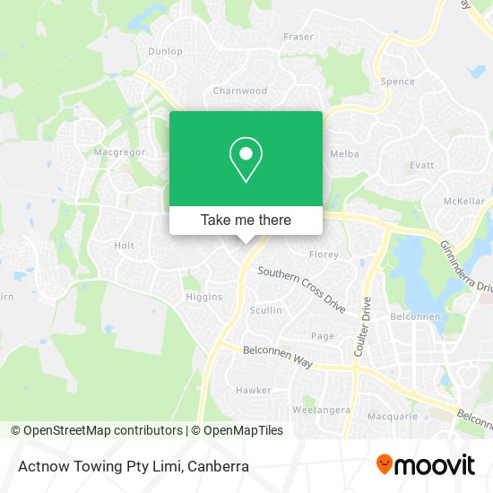 Actnow Towing Pty Limi map