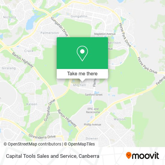 Capital Tools Sales and Service map
