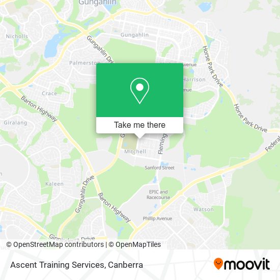 Ascent Training Services map