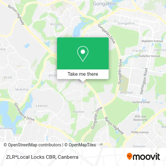 Mapa ZLR*Local Locks CBR