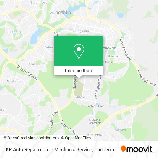 KR Auto Repairmobile Mechanic Service map