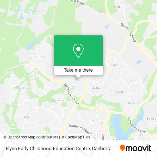 Flynn Early Childhood Education Centre map