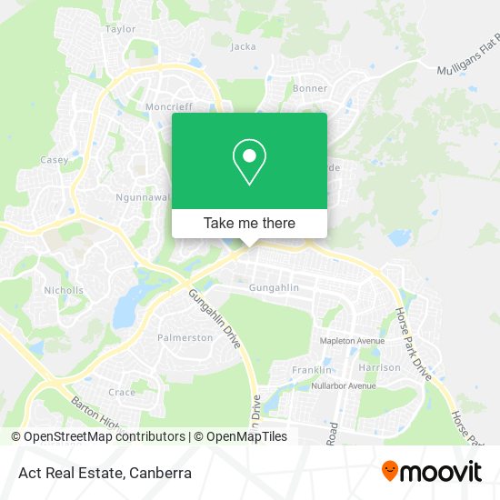 Act Real Estate map