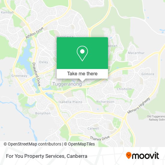 For You Property Services map
