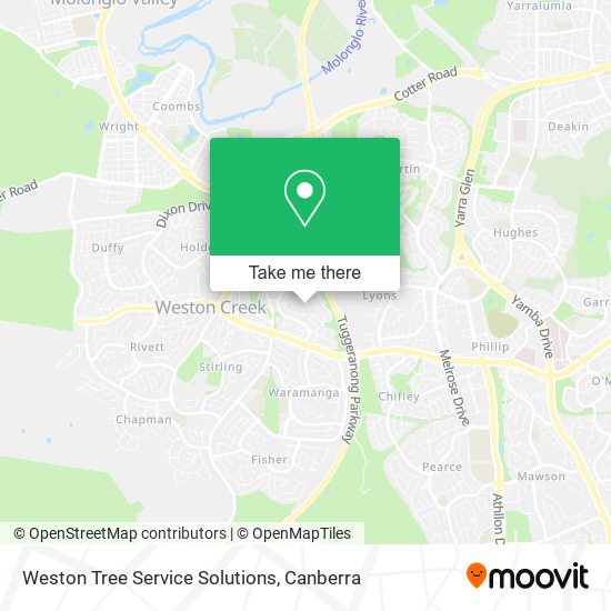 Mapa Weston Tree Service Solutions