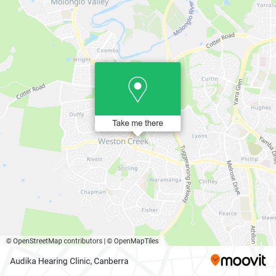 Audika Hearing Clinic map