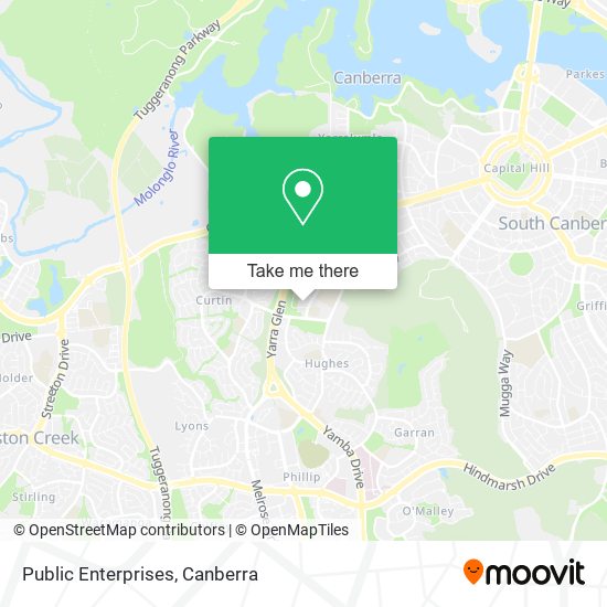 Public Enterprises map
