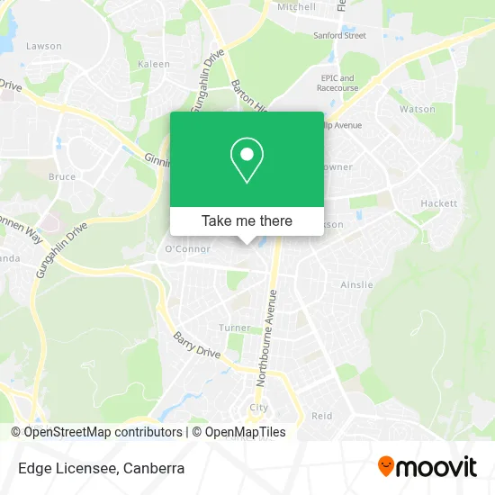 Mapa Edge Licensee