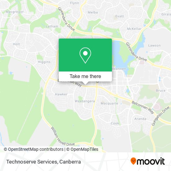 Technoserve Services map