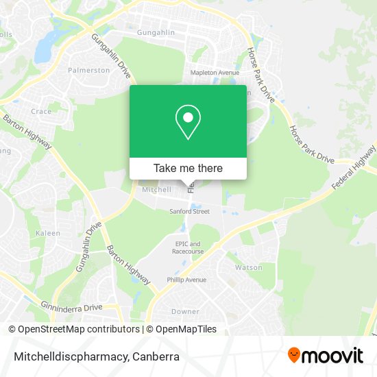 Mitchelldiscpharmacy map