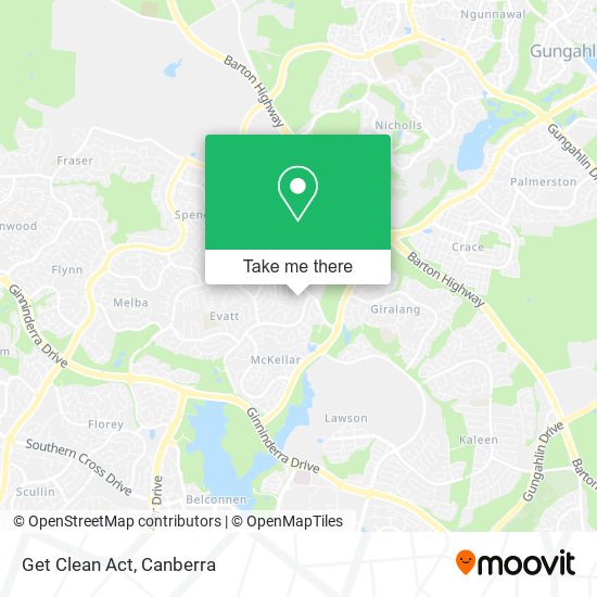 Get Clean Act map
