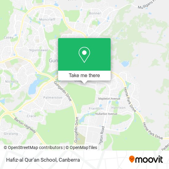Hafiz-al Qur'an School map
