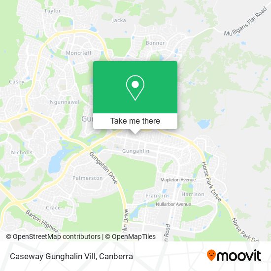 Caseway Gunghalin Vill map