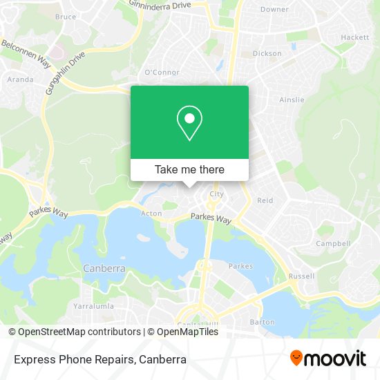 Express Phone Repairs map