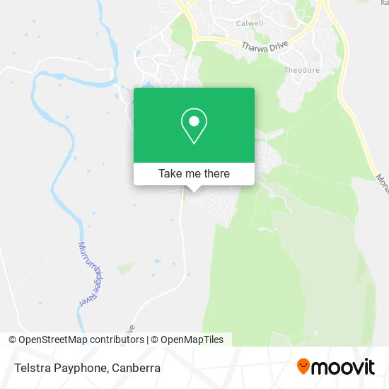 Telstra Payphone map