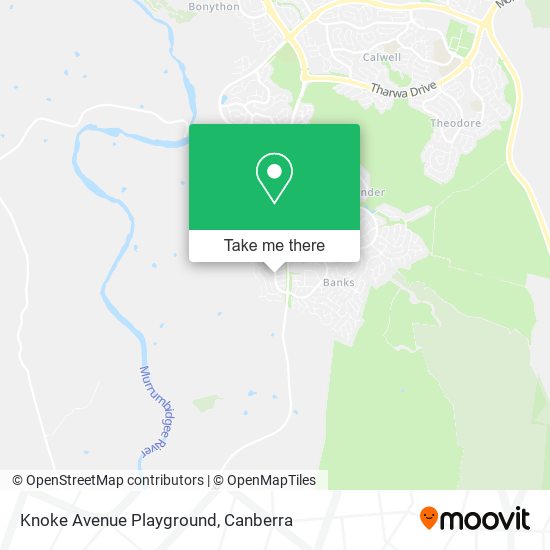 Knoke Avenue Playground map