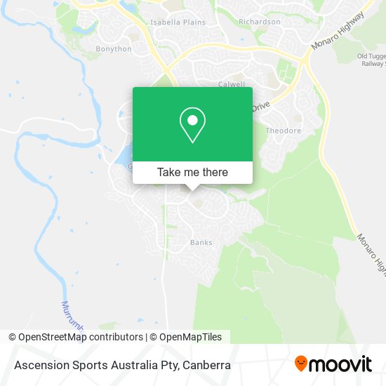 Ascension Sports Australia Pty map