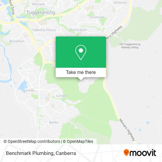 Benchmark Plumbing map