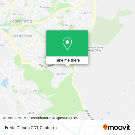 Freda Gibson CCT map