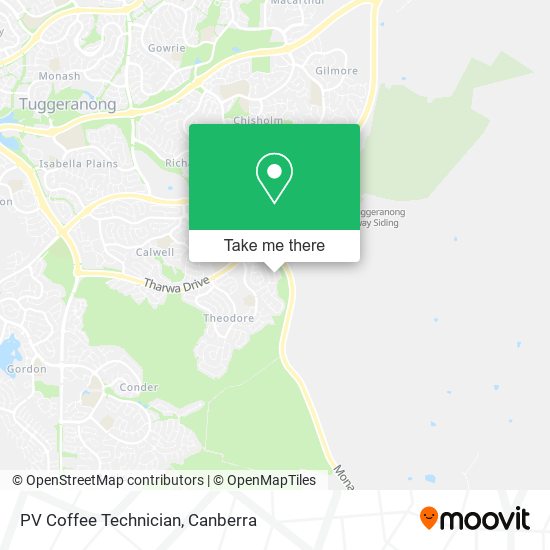 PV Coffee Technician map