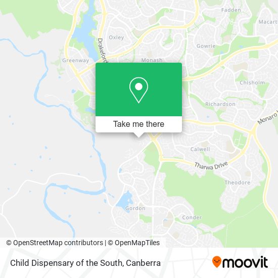 Mapa Child Dispensary of the South