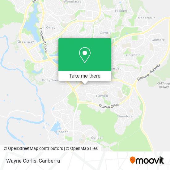 Wayne Corlis map