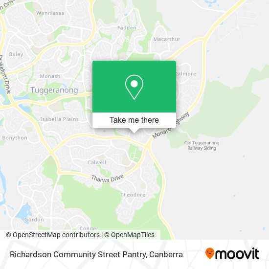 Richardson Community Street Pantry map