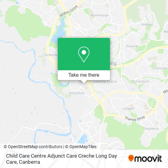 Child Care Centre Adjunct Care Creche Long Day Care map