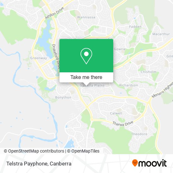 Telstra Payphone map