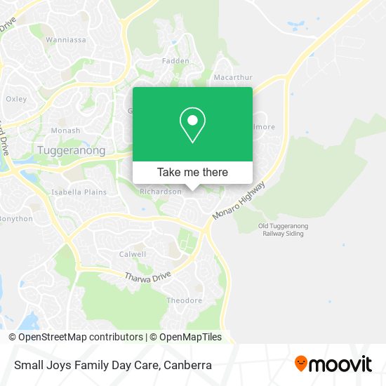 Small Joys Family Day Care map