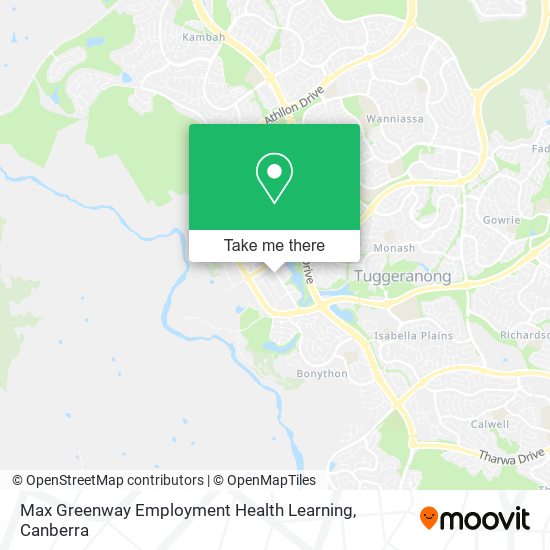 Max Greenway Employment Health Learning map