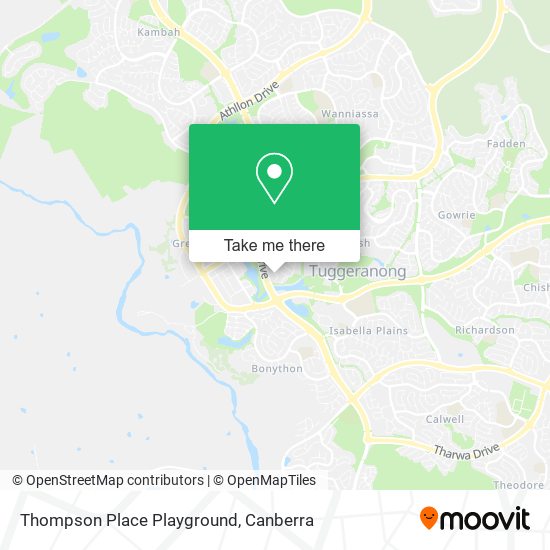 Thompson Place Playground map