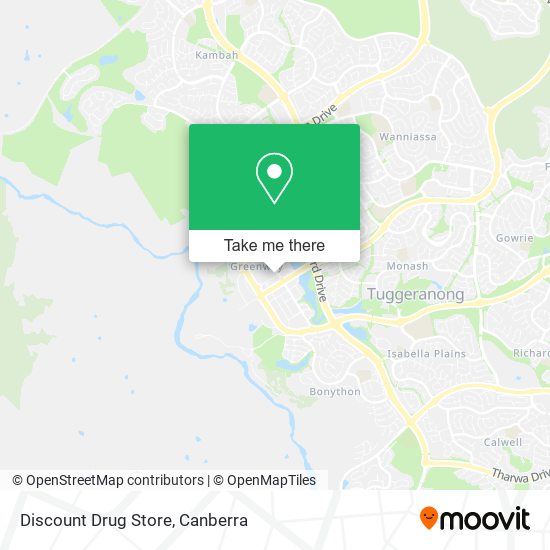 Discount Drug Store map