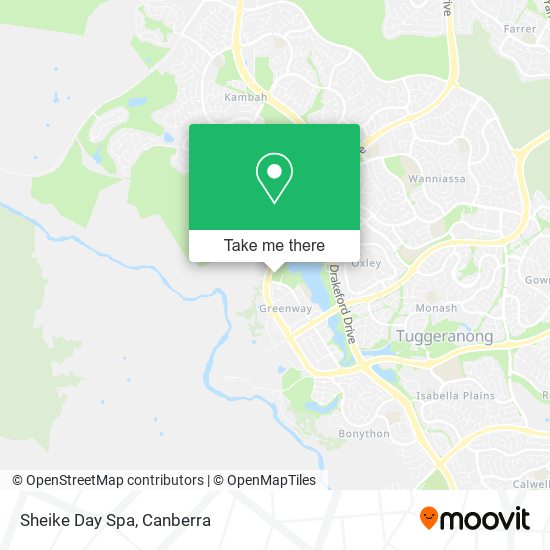 Sheike Day Spa map