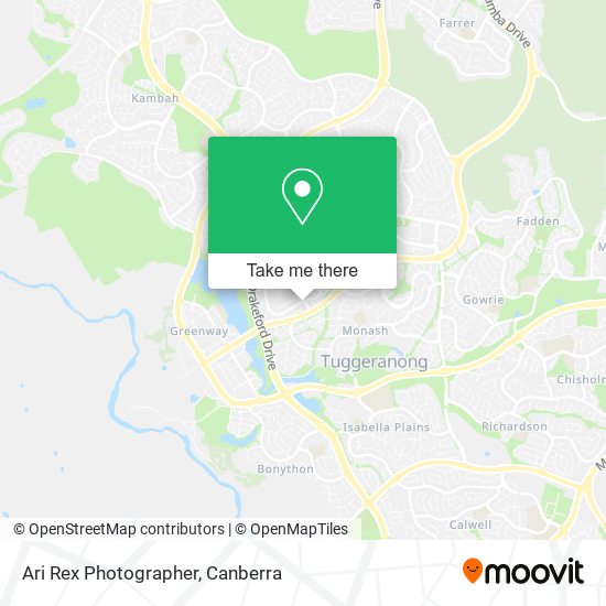 Ari Rex Photographer map
