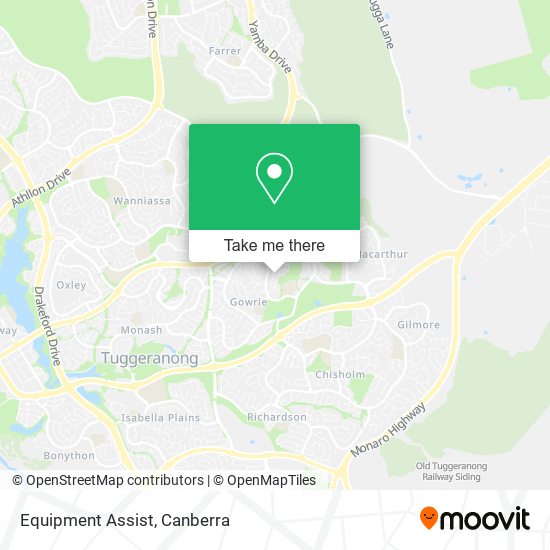 Equipment Assist map
