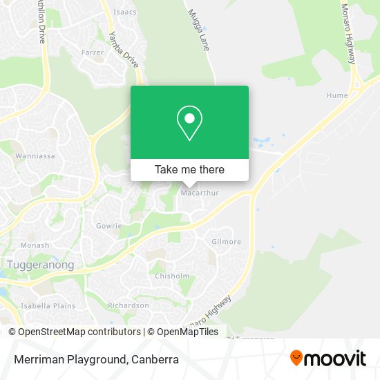 Merriman Playground map