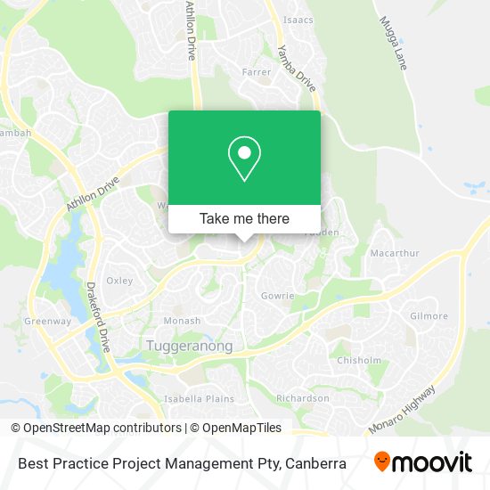 Best Practice Project Management Pty map