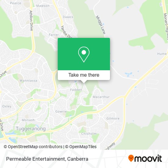 Permeable Entertainment map
