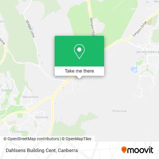 Dahlsens Building Cent map